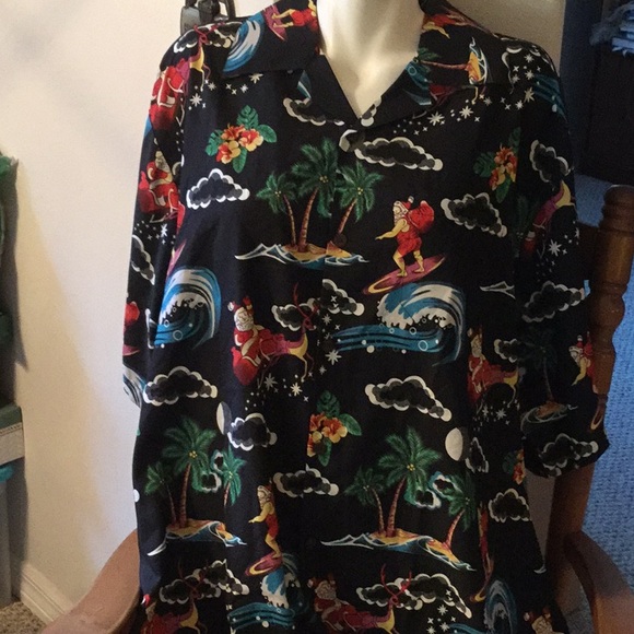 🌴NWOT Just Too Awesome Size 3 XLarge Hawaiian Shirt 🌴 - Picture 3 of 9